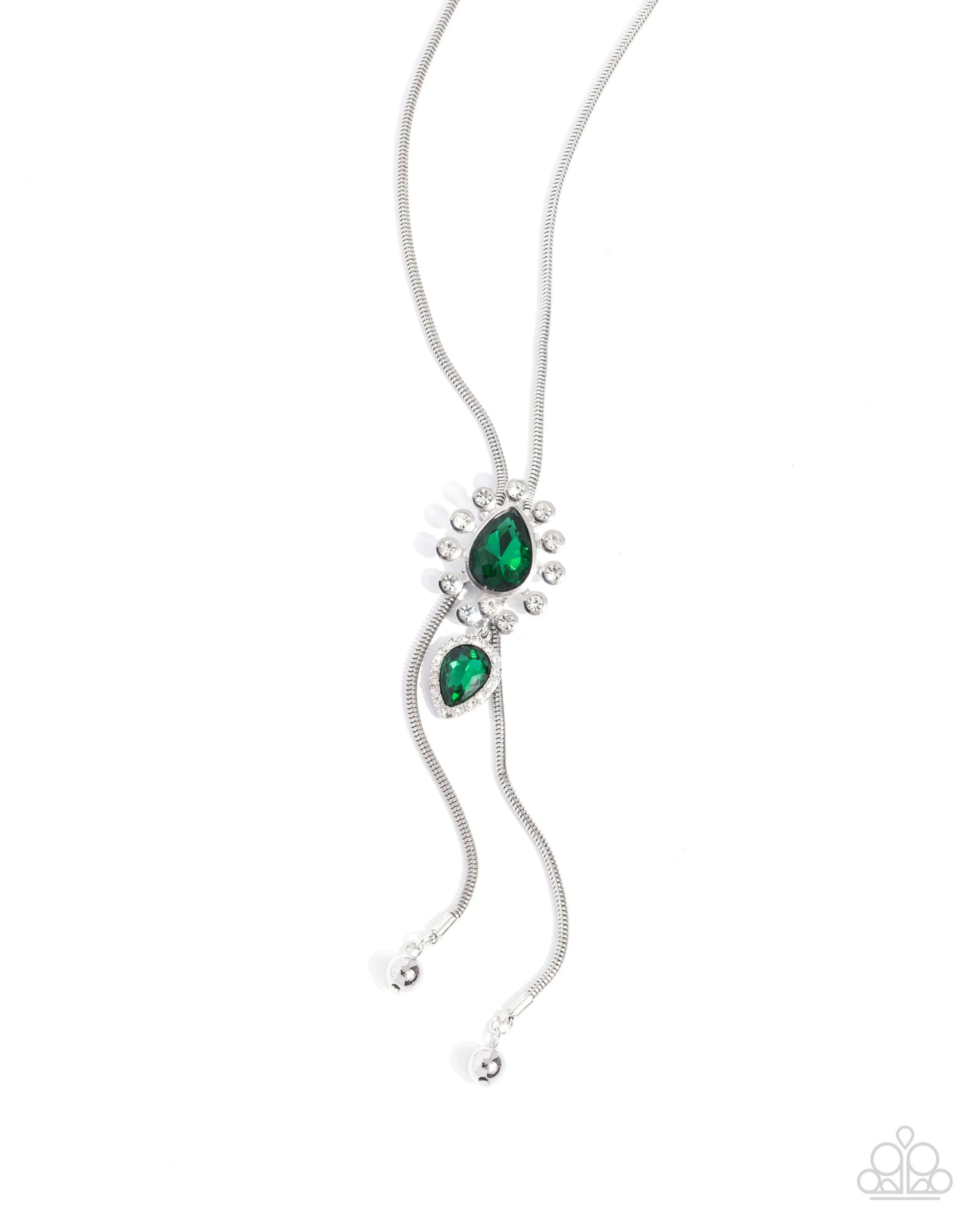London Layers - green - Paparazzi necklace