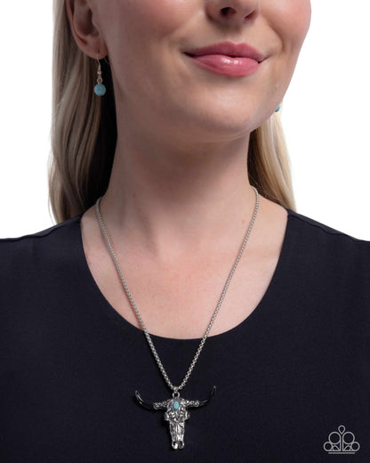 Longhorn Legacy - black - Paparazzi necklace
