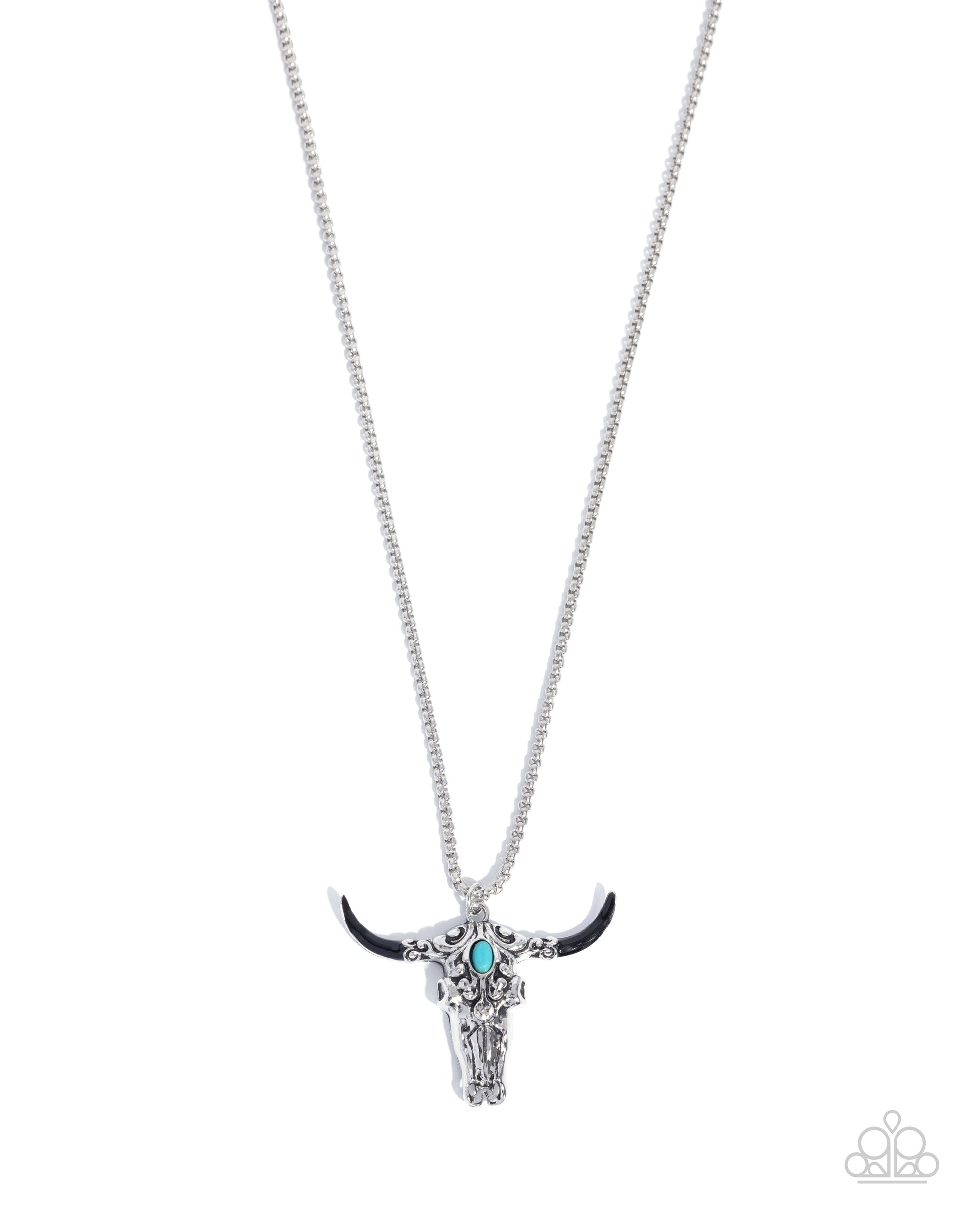 Longhorn Legacy - black - Paparazzi necklace