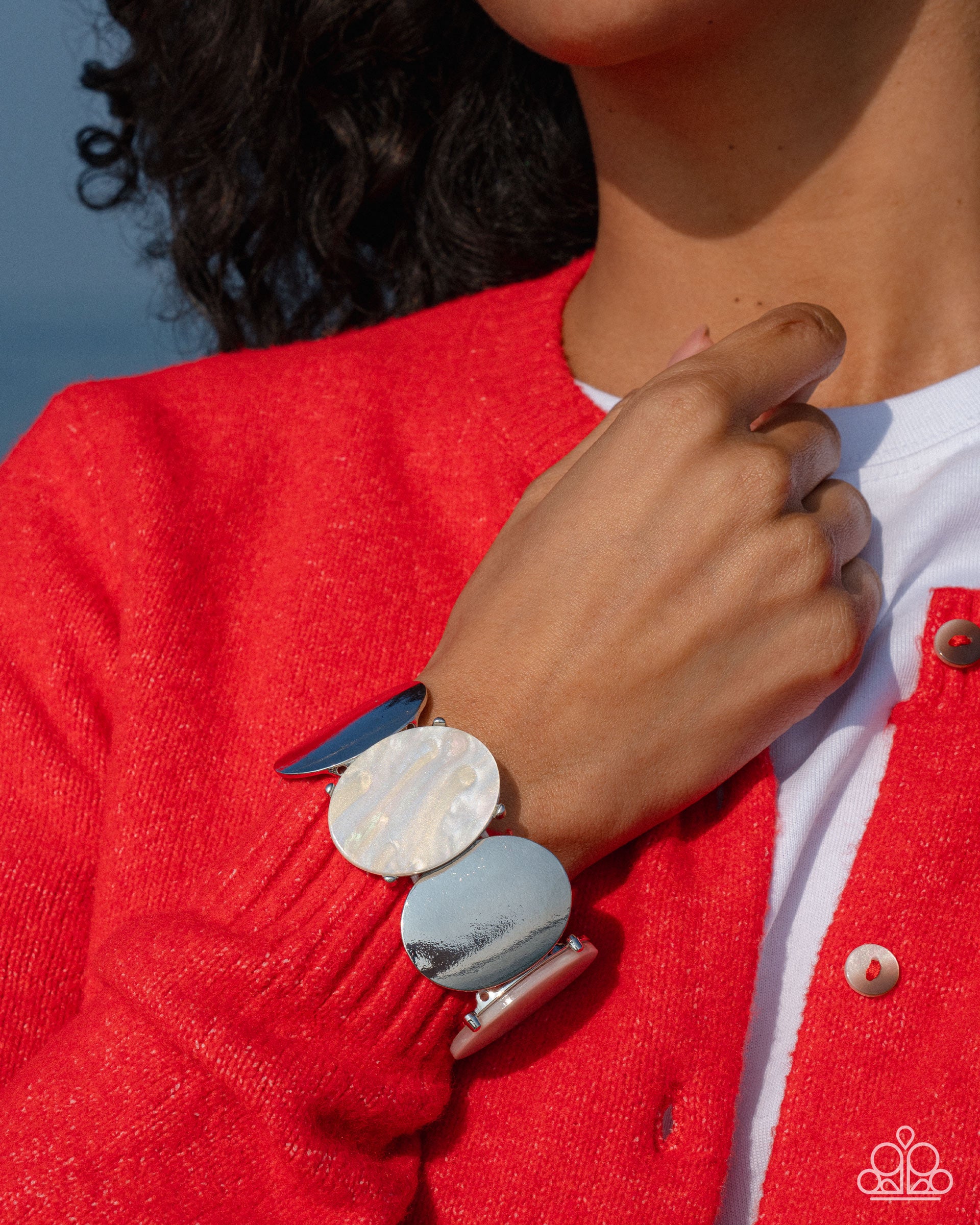 Longing for More - white - Paparazzi bracelet