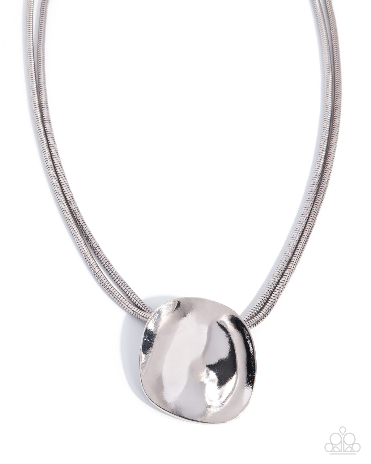 Longitudinal Legacy - silver - Paparazzi necklace