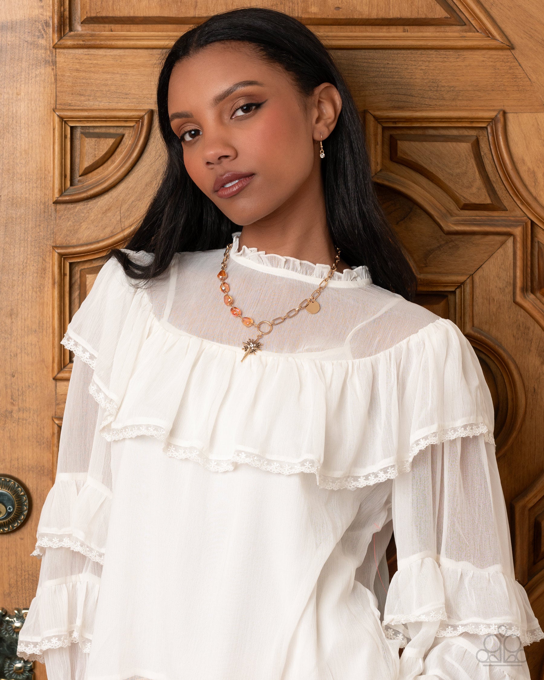 Loose and Wild - gold - Paparazzi necklace