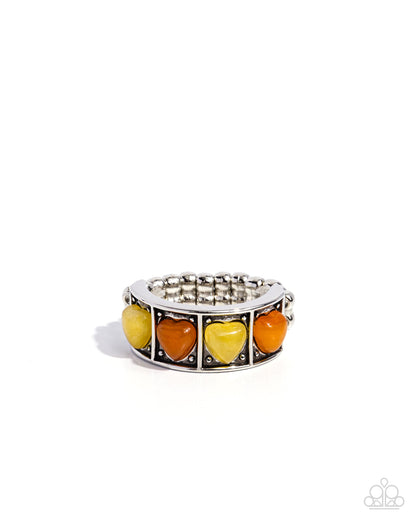 Lost in Love - yellow - Paparazzi ring