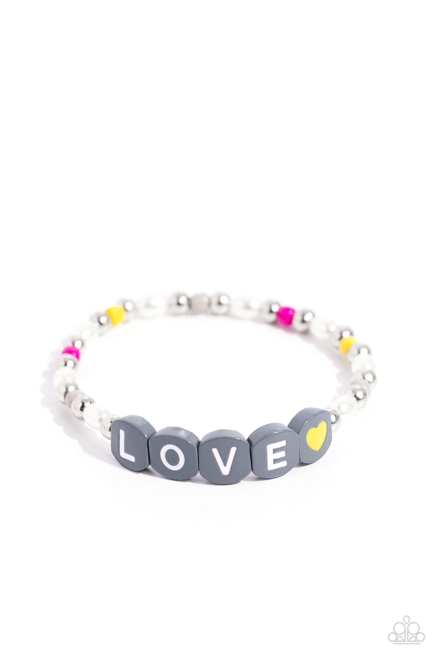 Love Language - silver - Paparazzi bracelet