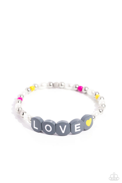 Love Language - silver - Paparazzi bracelet