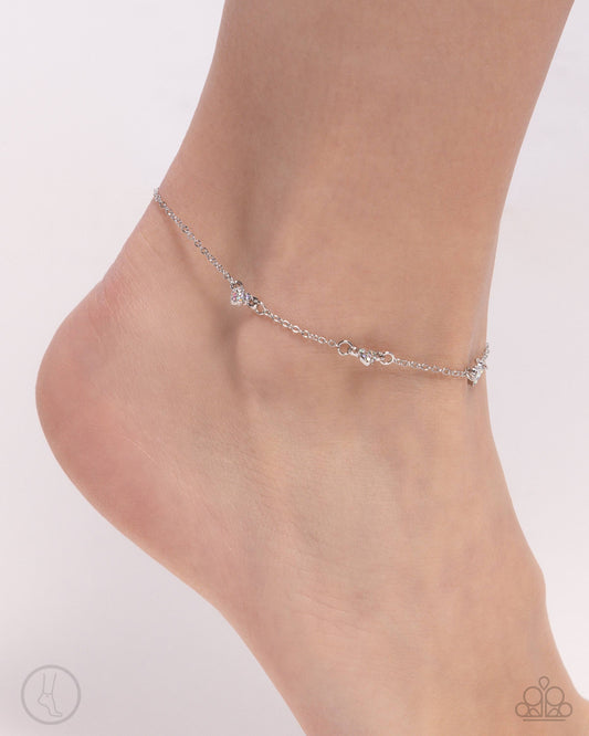 Love Me Hopeless - multi - Paparazzi anklet