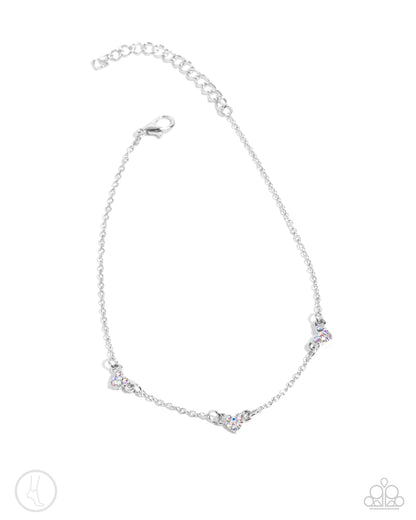 Love Me Hopeless - multi - Paparazzi anklet