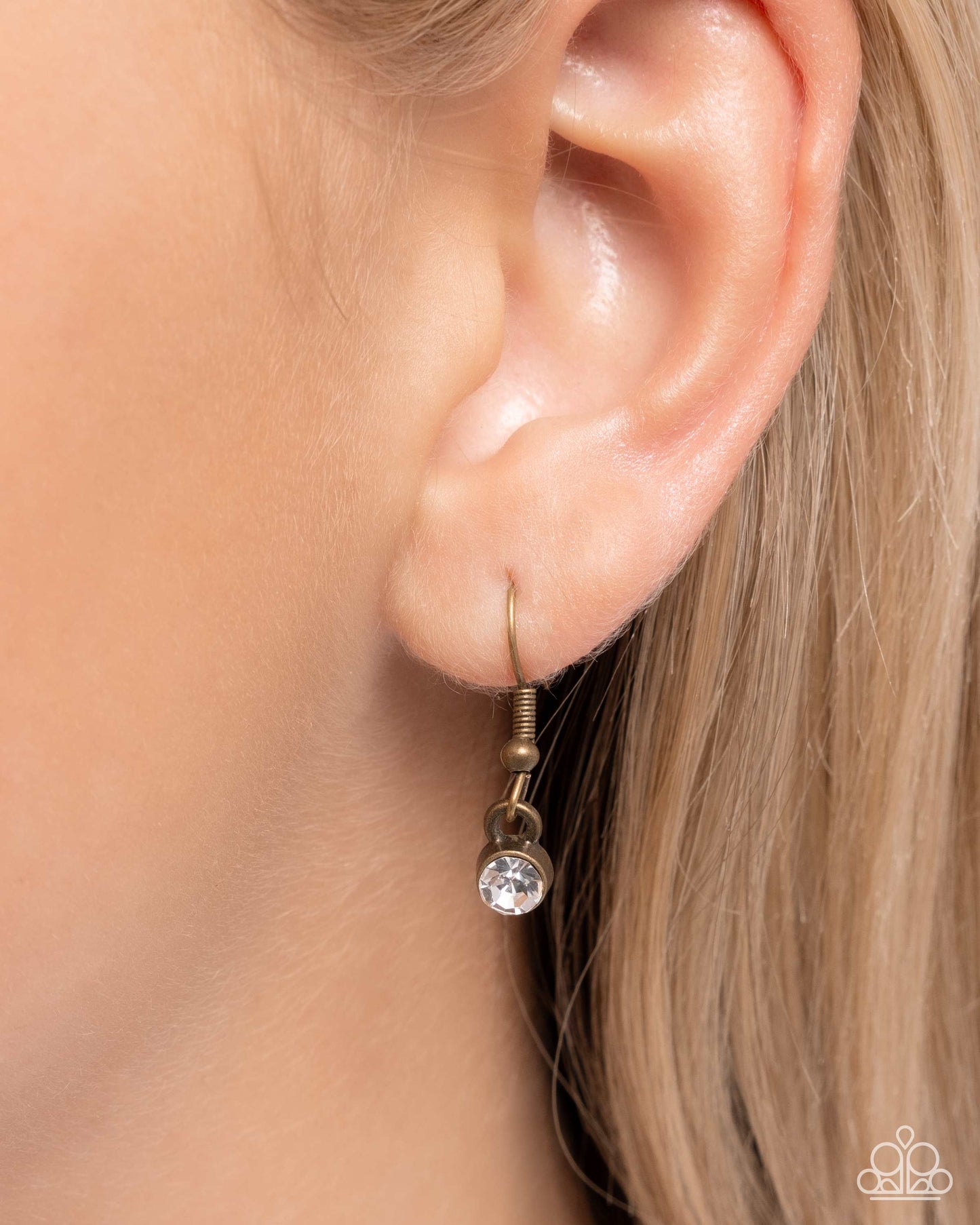 Loveable Layers - brass - Paparazzi necklace