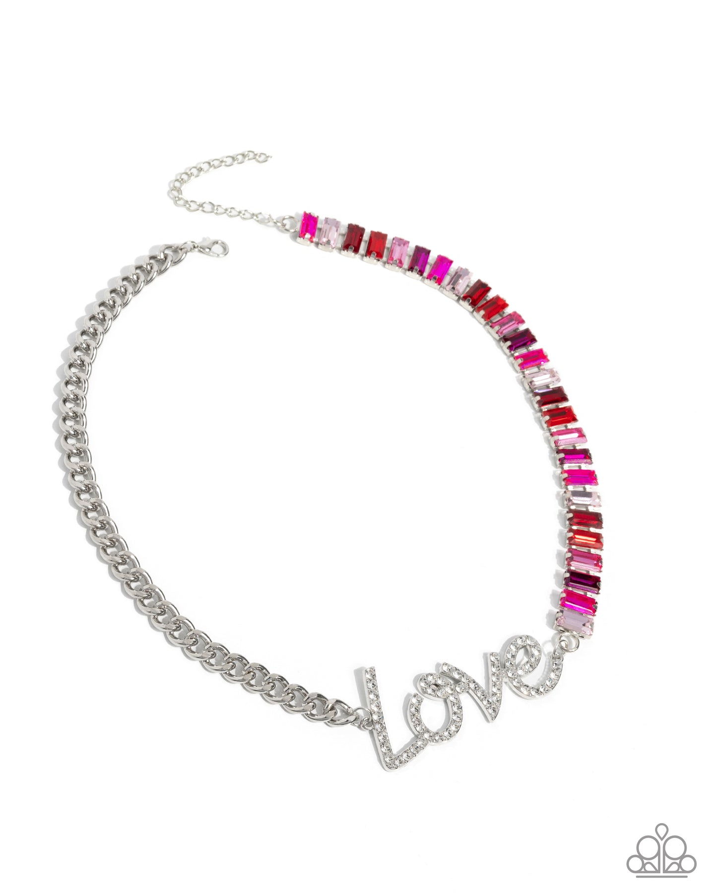 Lovely Contrast - multi - Paparazzi necklace