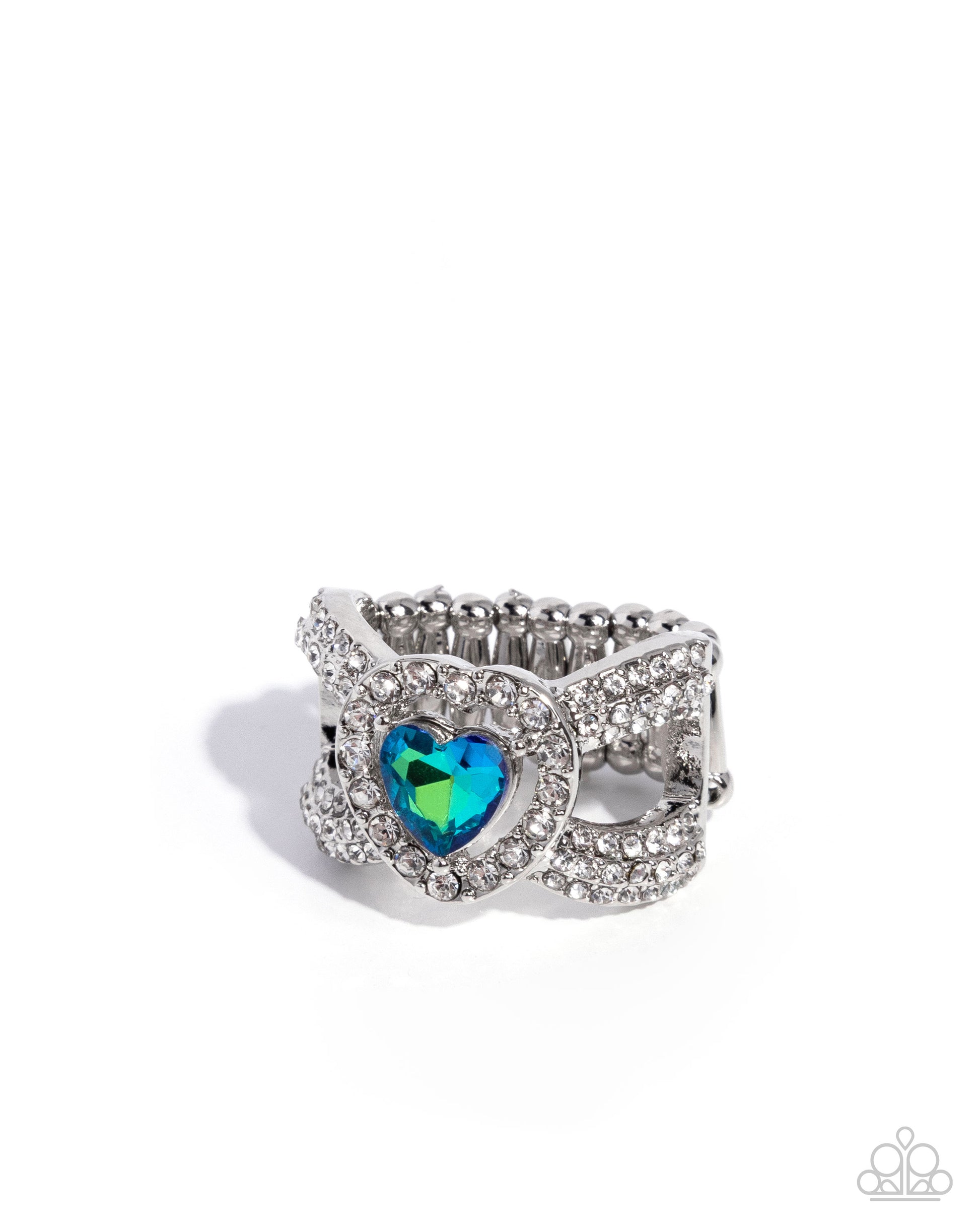 Lovely Levels - green - Paparazzi ring