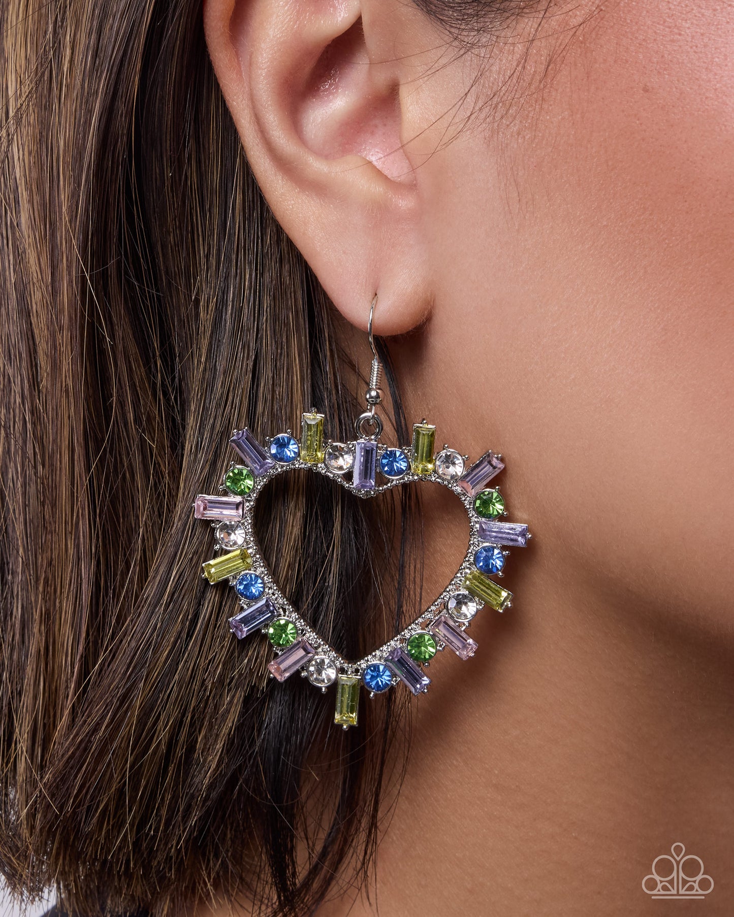 Lovely Luxury - multi - Paparazzi earrings