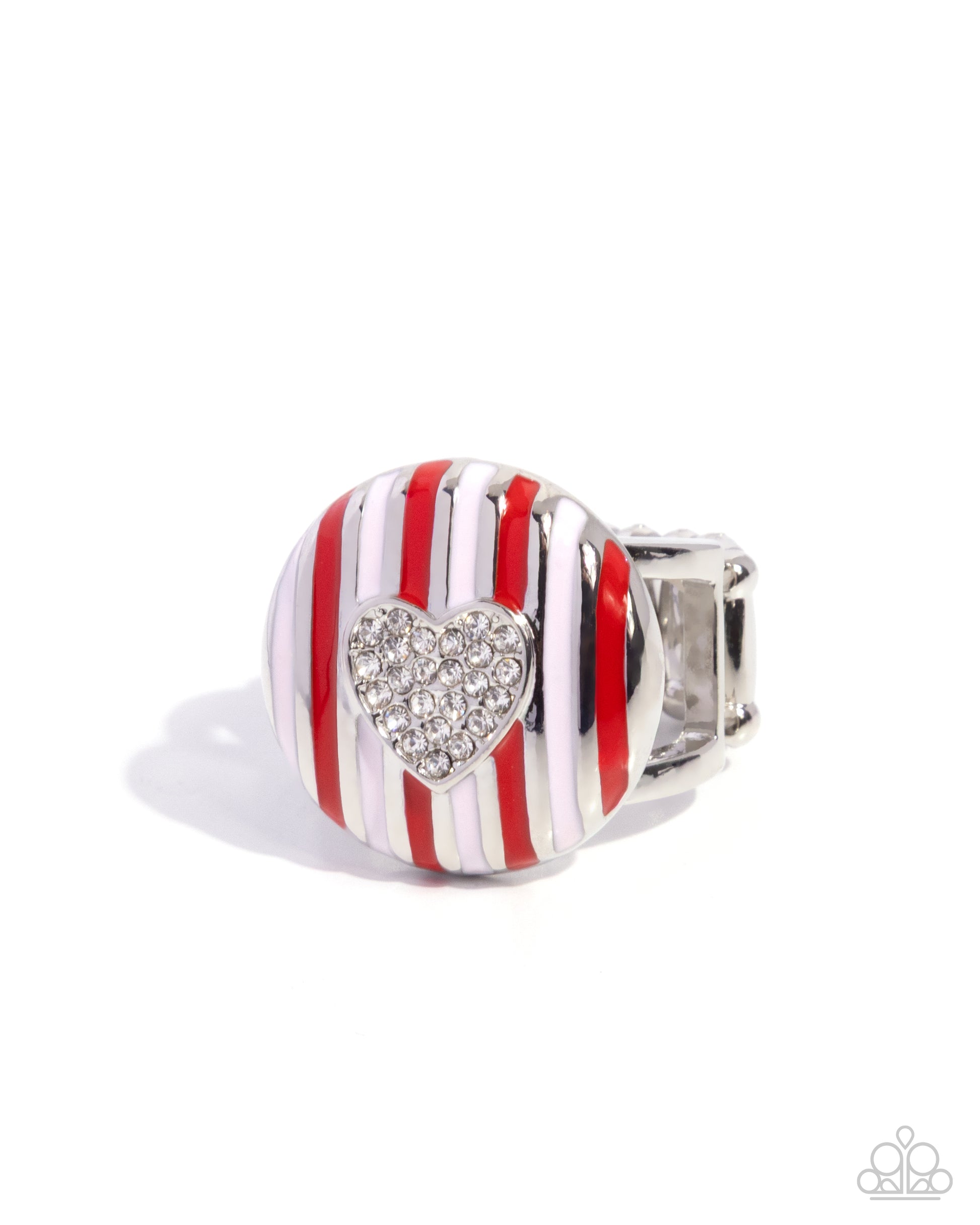 Lovestruck Stripes - multi - Paparazzi ring