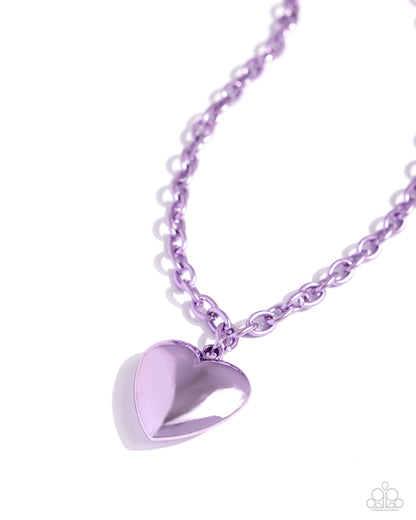 Loving Luxury - purple - Paparazzi necklace