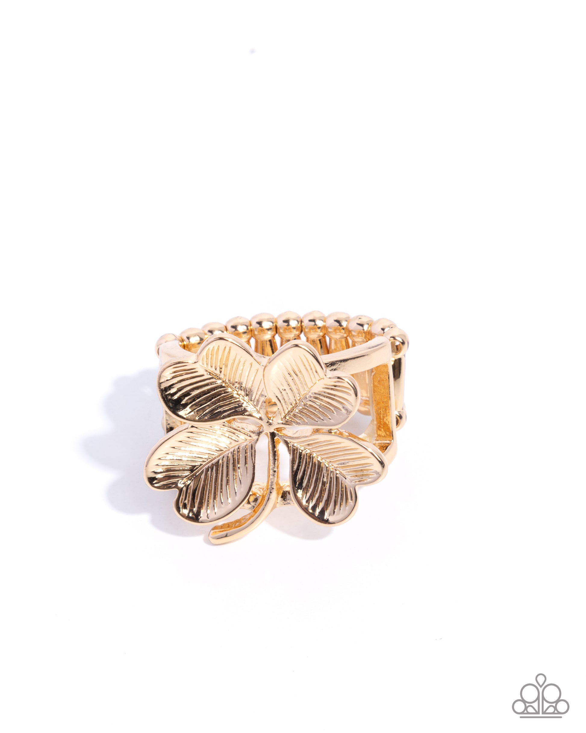 Low-Key Luck - gold - Paparazzi ring