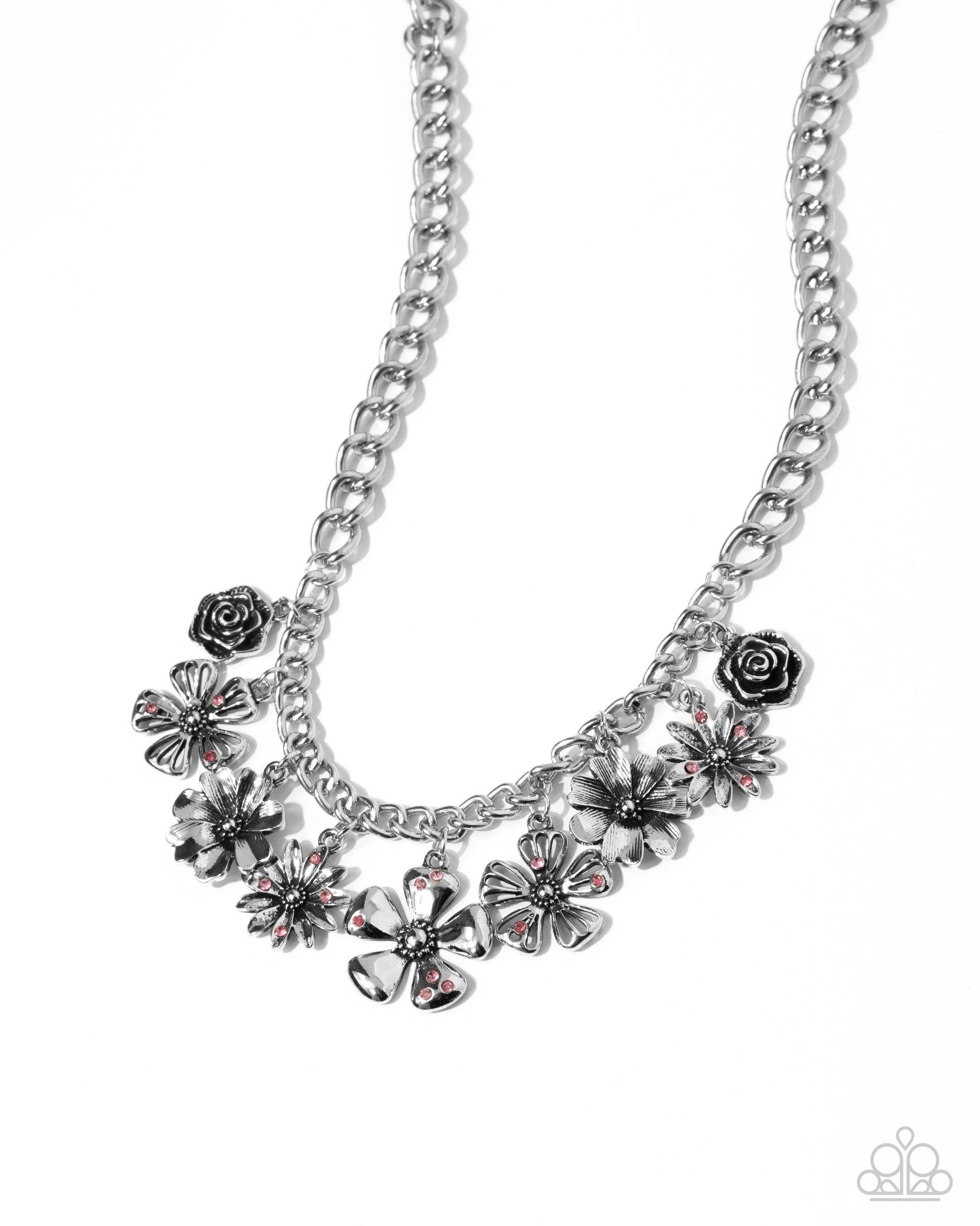 Loyal Layers - pink - Paparazzi necklace