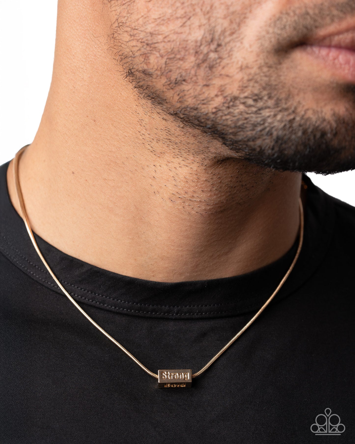 Loyal to the End - gold - Paparazzi MENS necklace