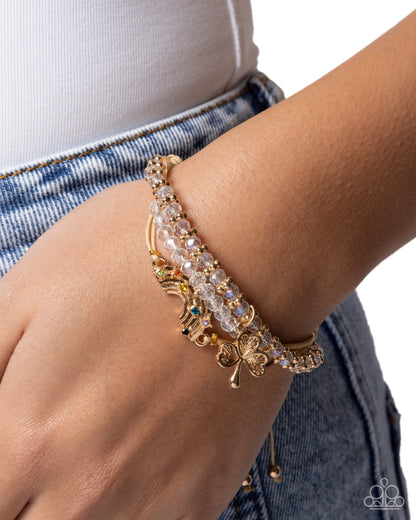 Lucky Layover - multi - Paparazzi bracelet