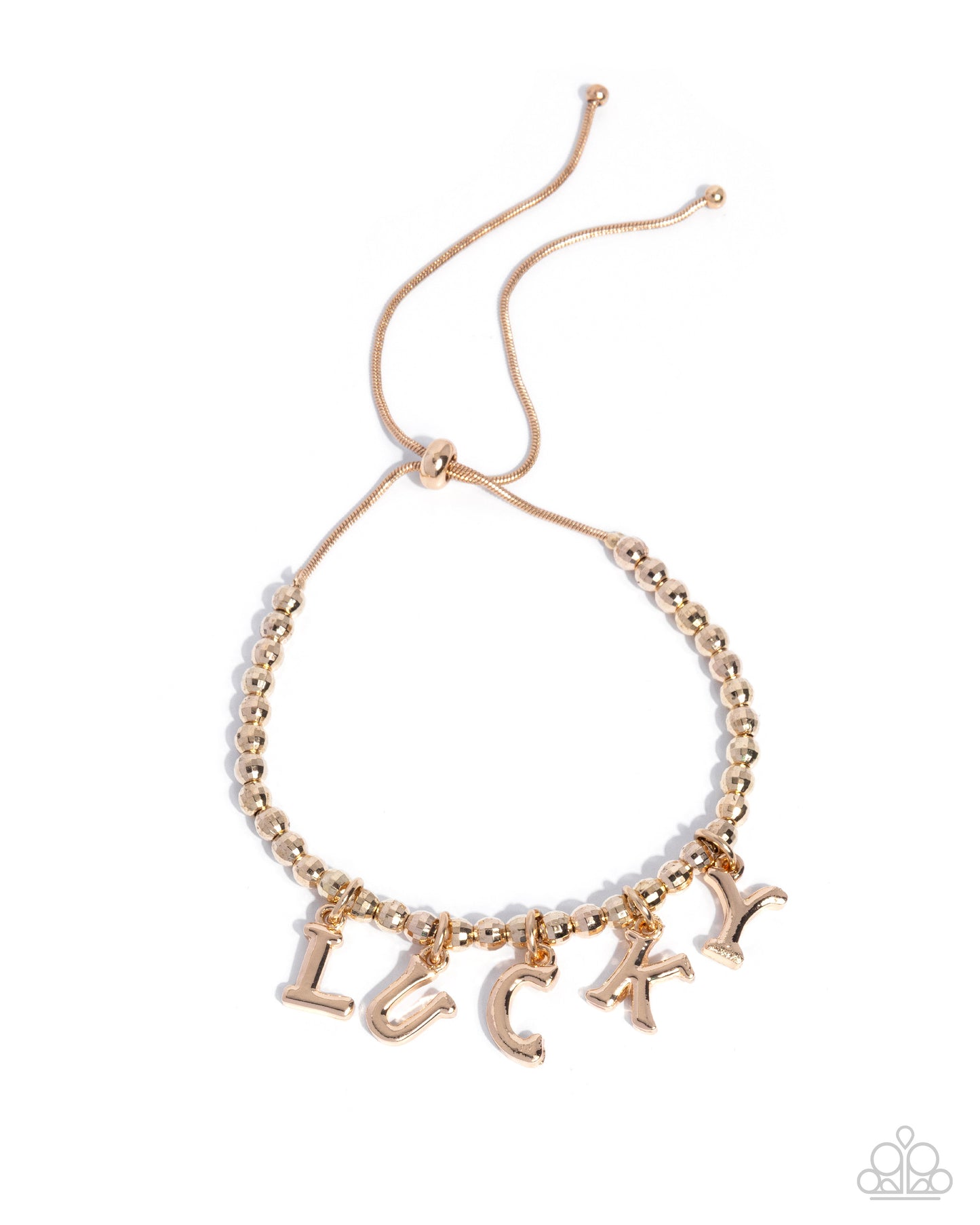 Lucky Me! - gold - Paparazzi bracelet