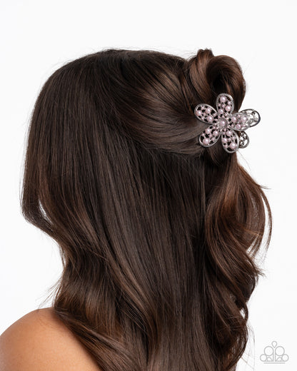 Luminescent Landscape - pink - Paparazzi hair clip