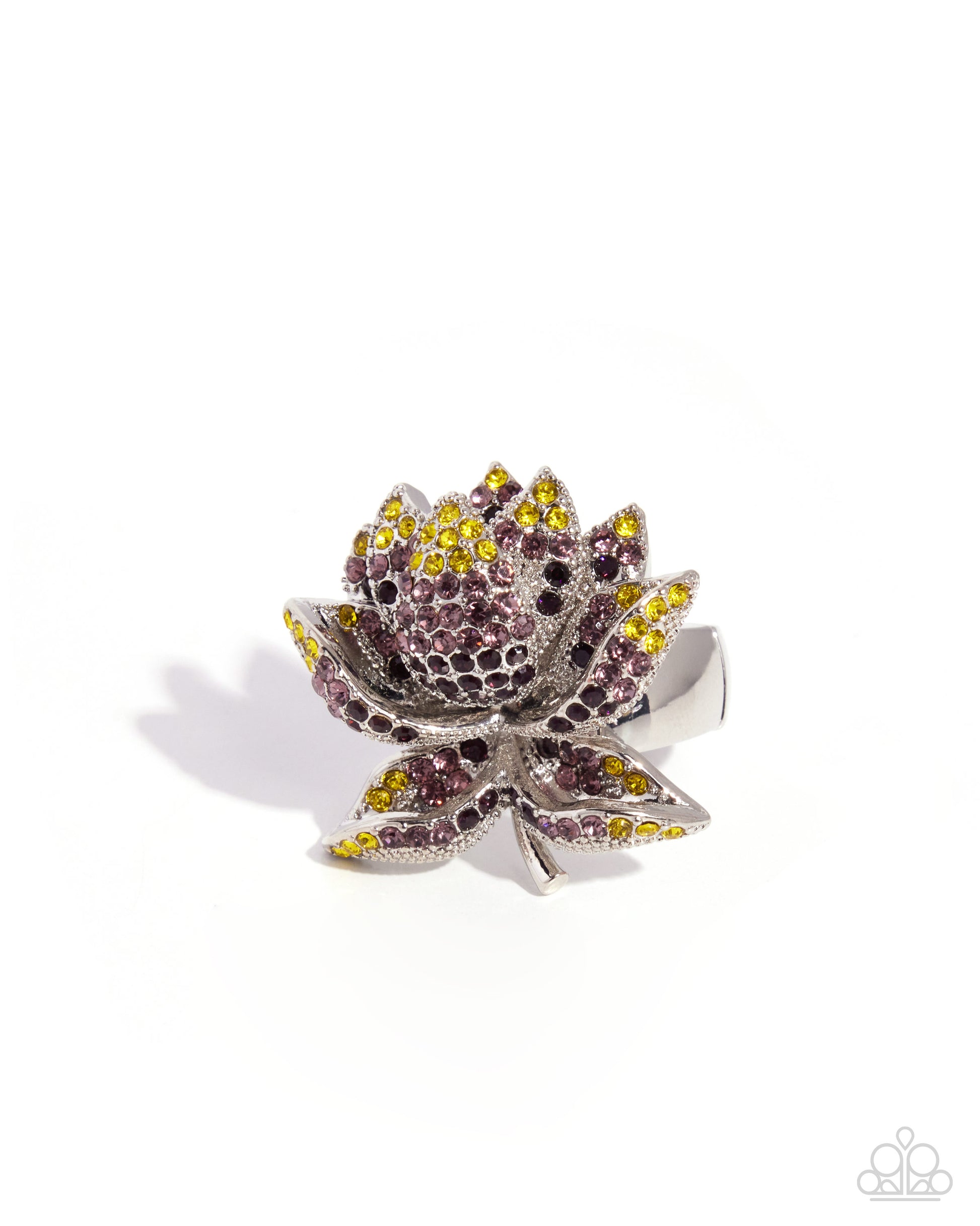 Luminescent Lotus - purple - Paparazzi ring