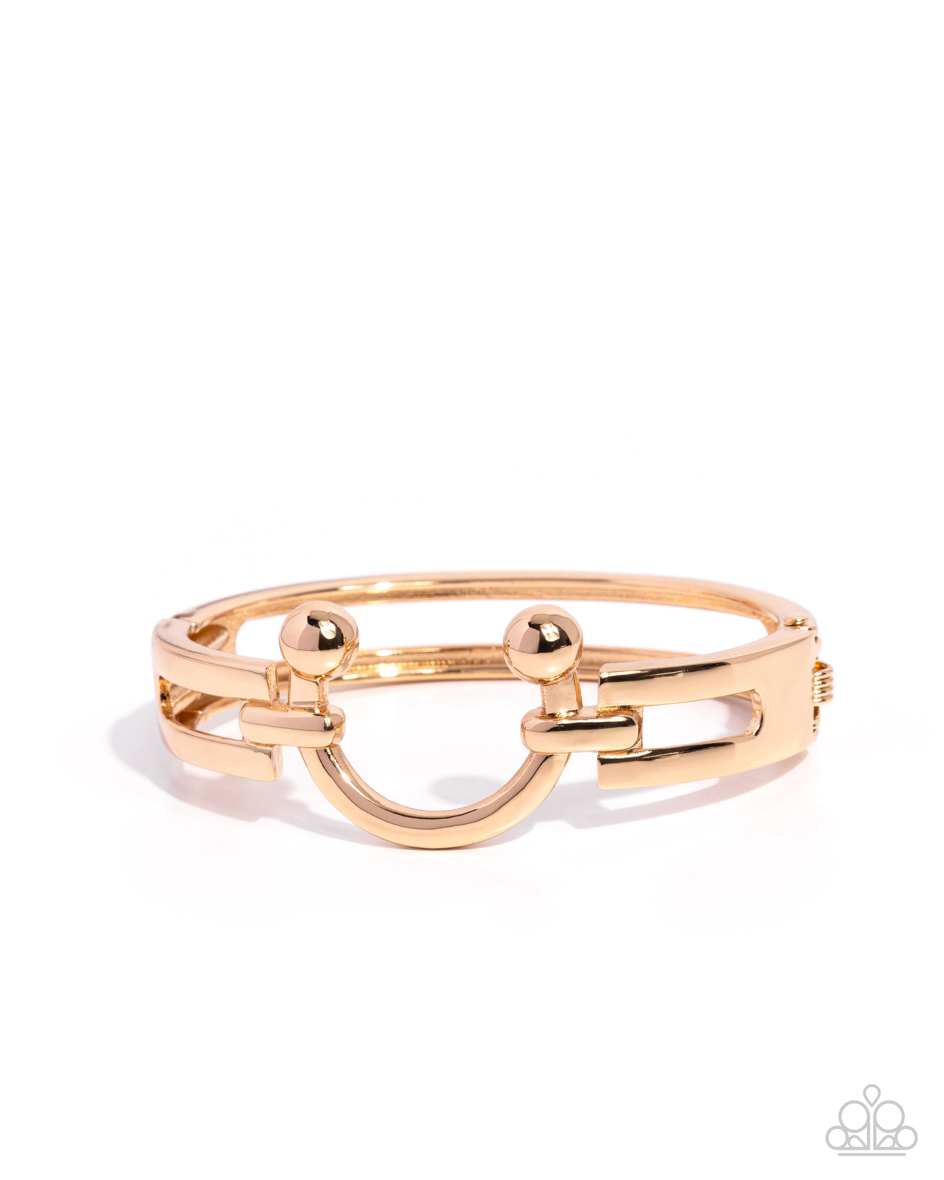 Luminous Latch - gold - Paparazzi bracelet