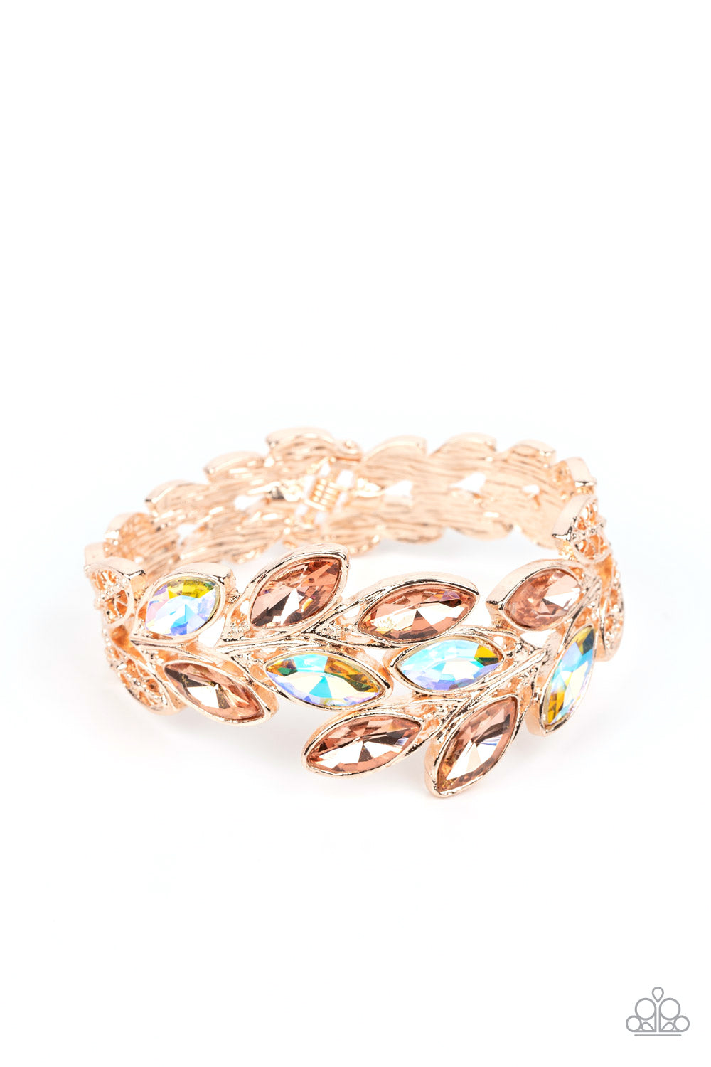 Luminous Laurels - rose gold - Paparazzi bracelet