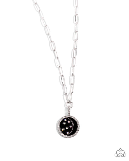 Lunar Liaison - black - Paparazzi necklace
