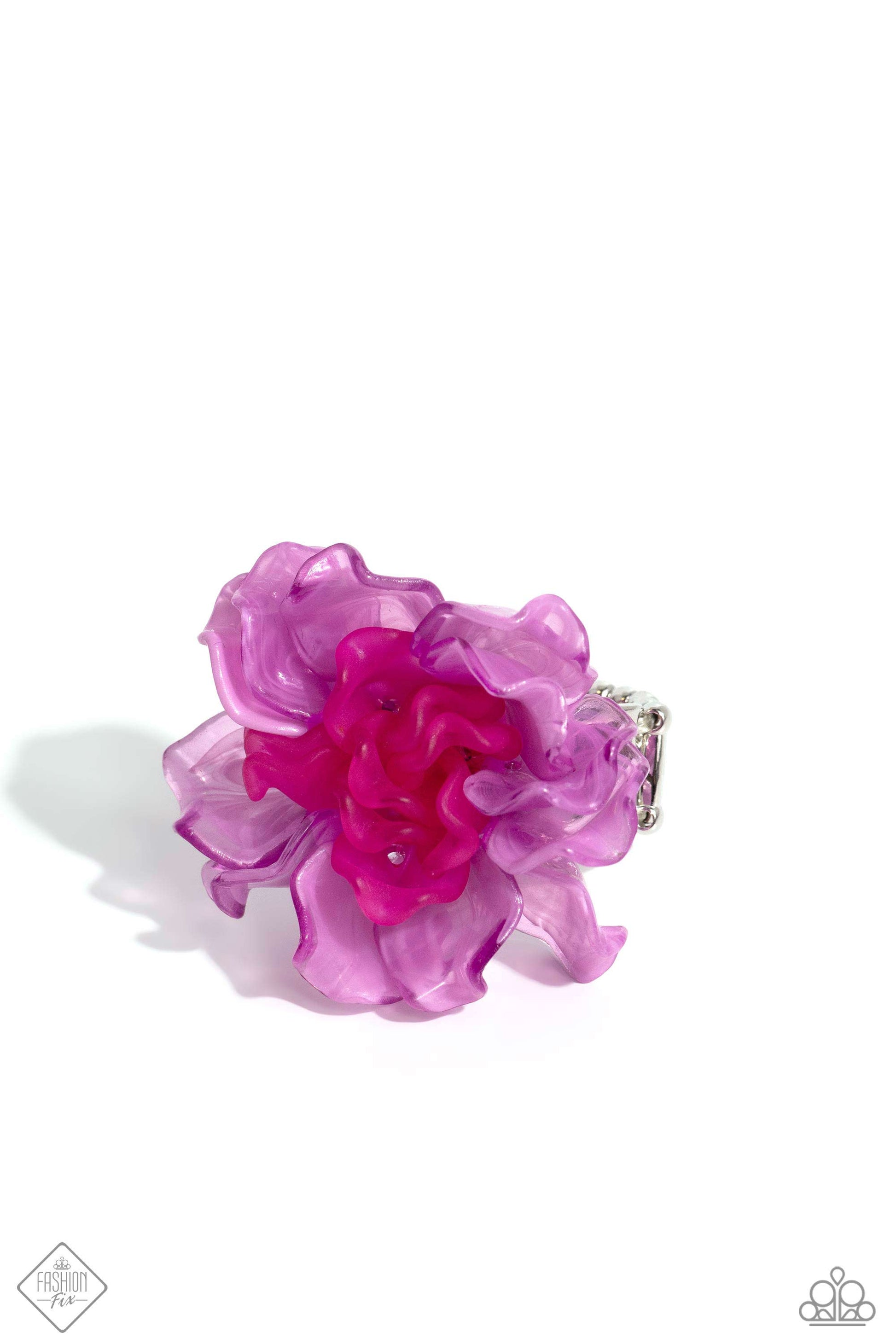 Lush Lotus - pink - Paparazzi ring