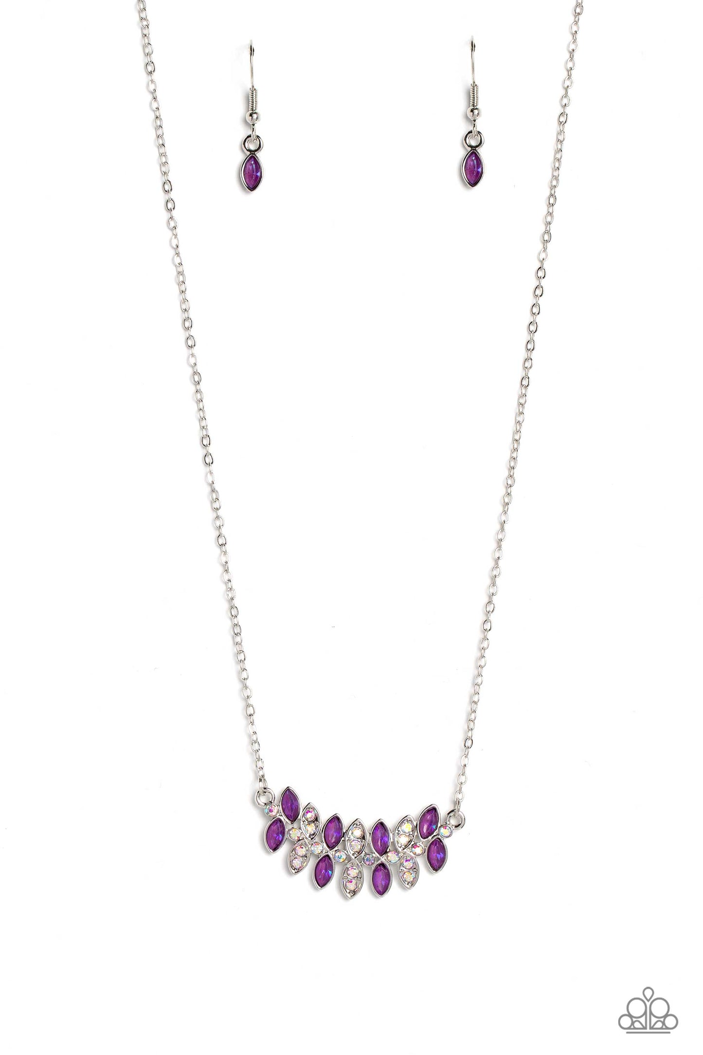 Lustrous Laurels - purple - Paparazzi necklace