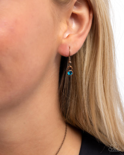 MINE Over Matter - copper - Paparazzi necklace