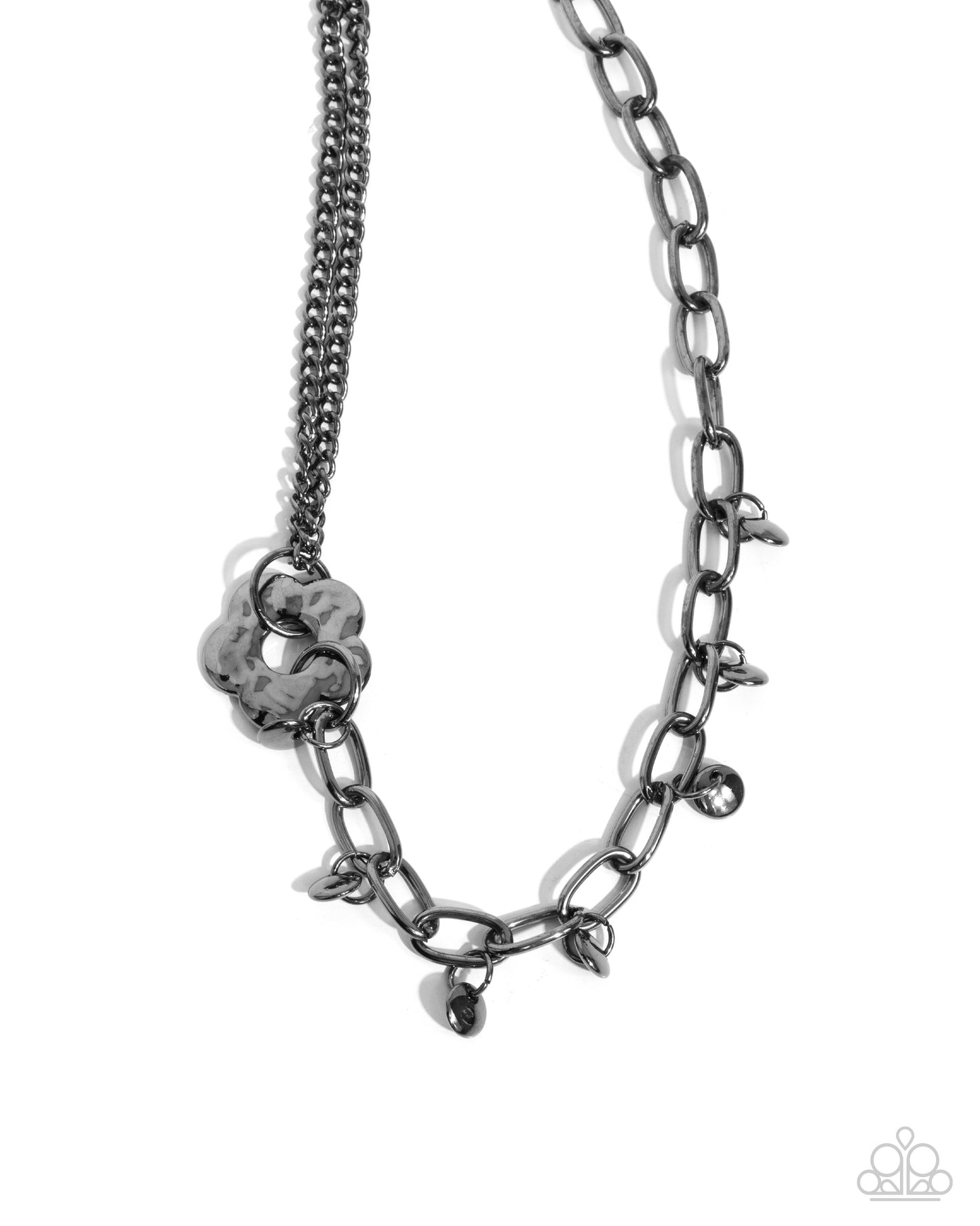 Magic Merger - black - Paparazzi necklace