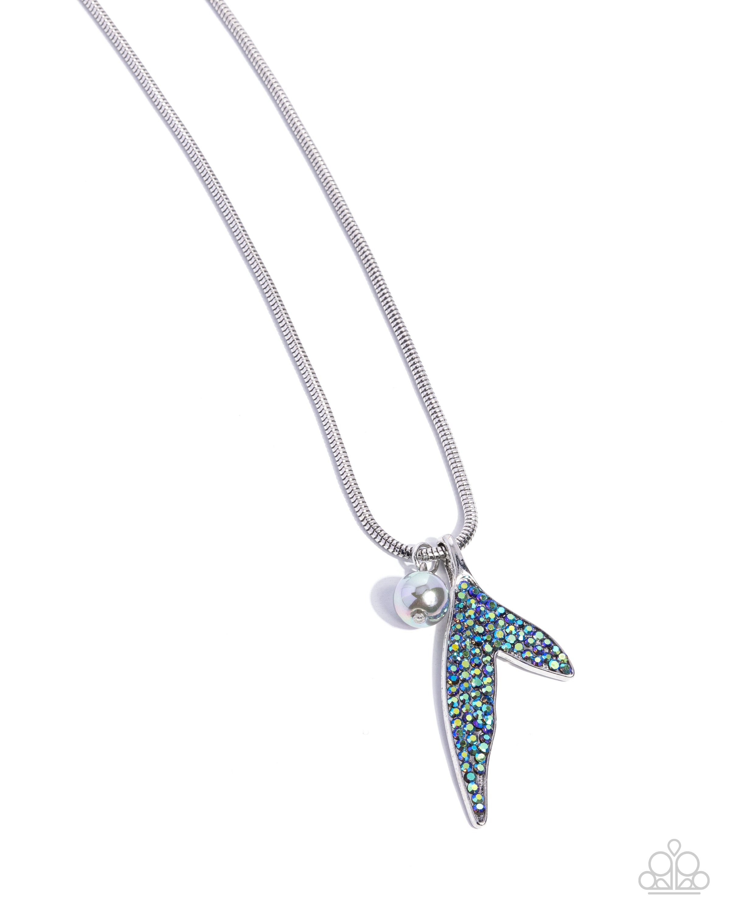 Maiden Mermaid - silver - Paparazzi necklace – JewelryBlingThing