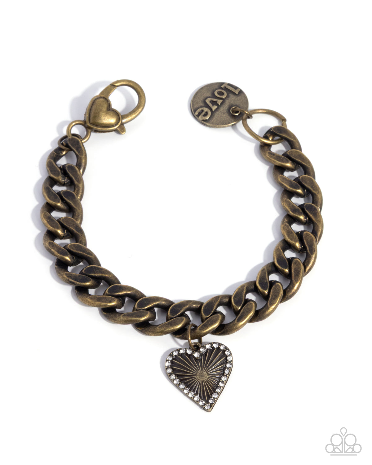 Majestic Matchmaker - brass - Paparazzi bracelet