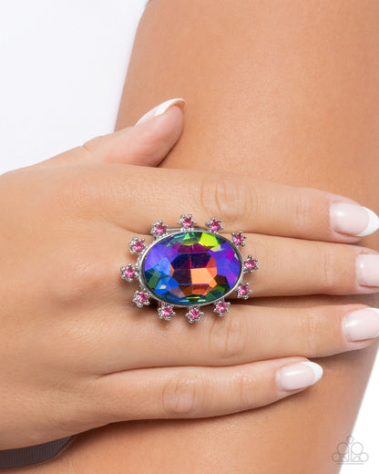 Make a Sound - pink - Paparazzi ring