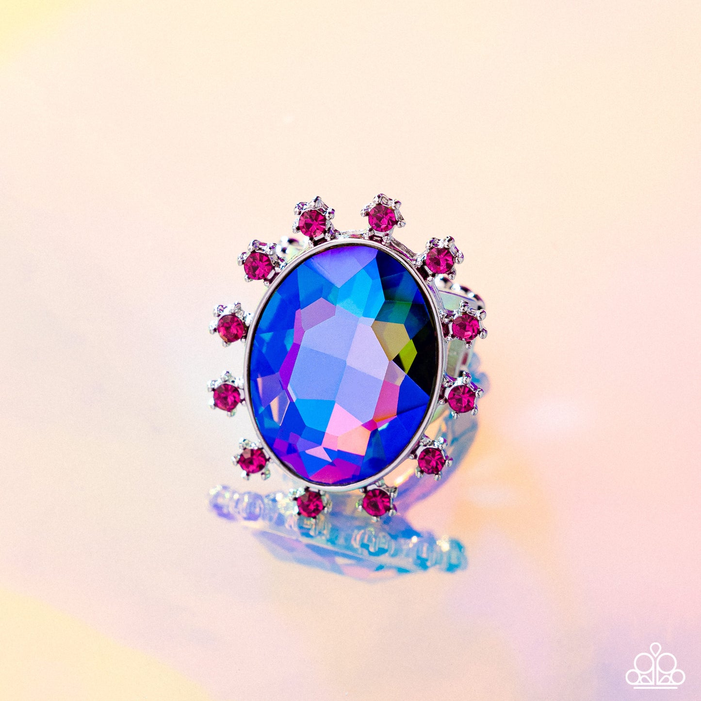 Make a Sound - pink - Paparazzi ring