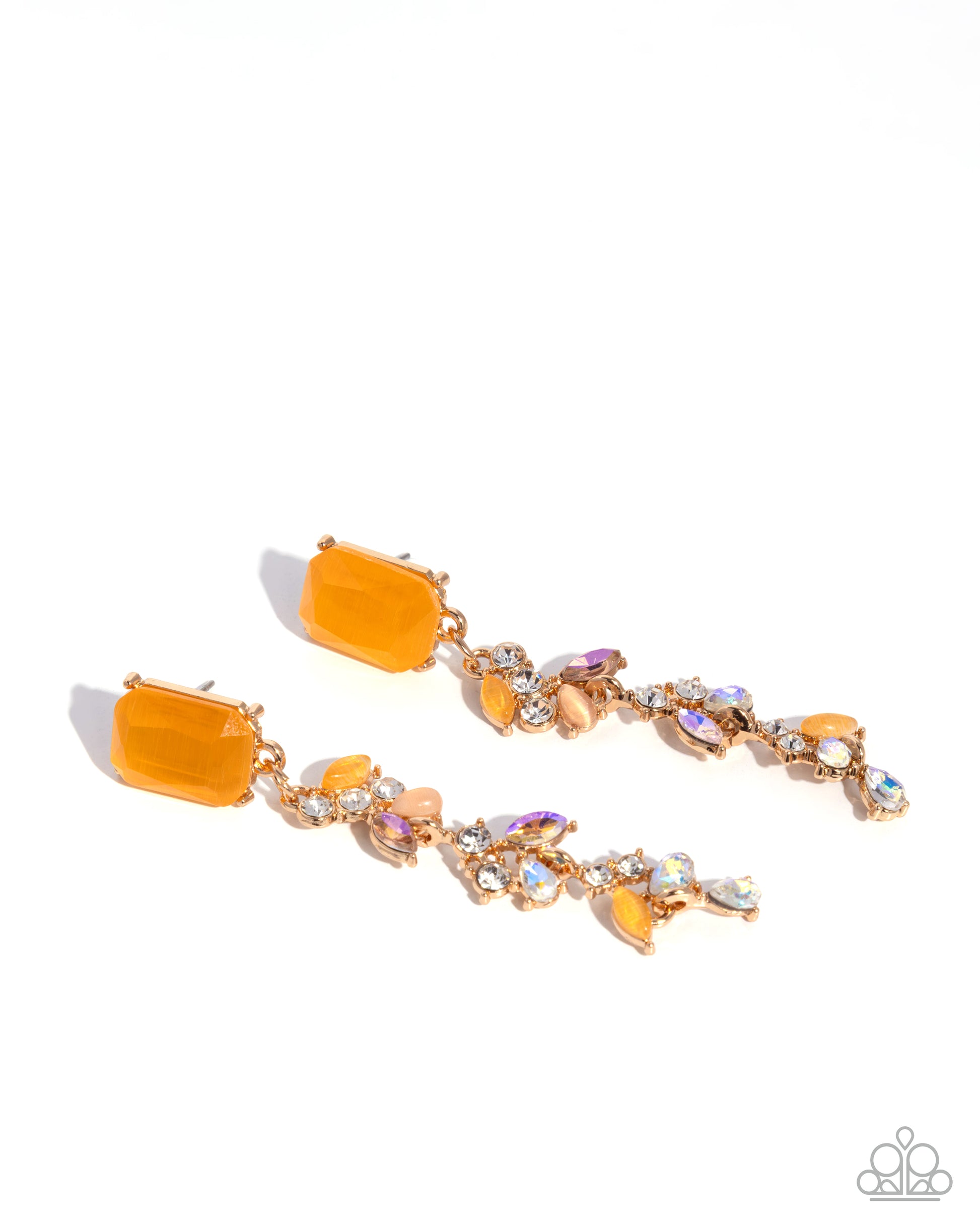 Malibu MVP - yellow - Paparazzi earrings