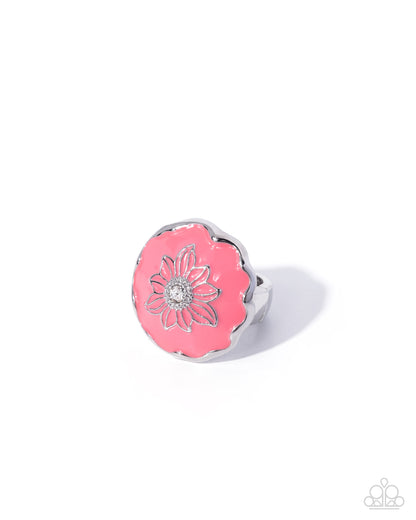 Malibu Marathon - pink - Paparazzi ring