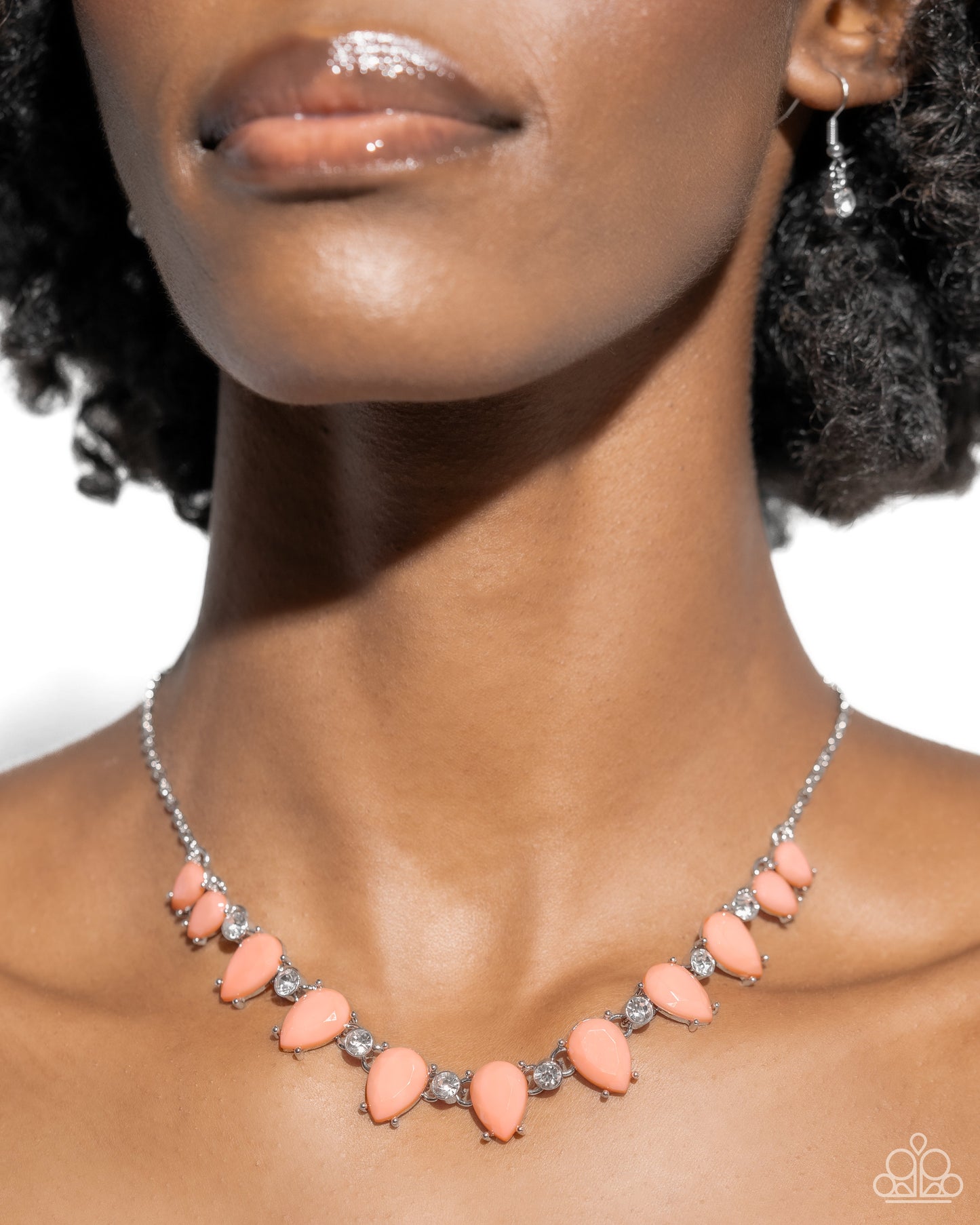 Malibu Marvel - orange - Paparazzi necklace