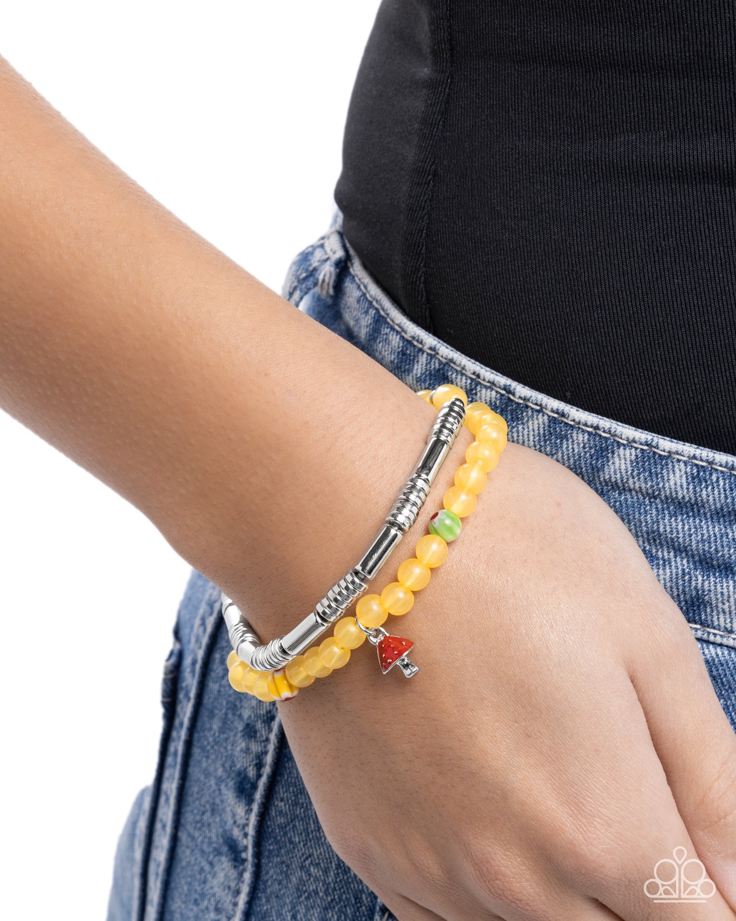 Malibu Mashup - yellow - Paparazzi bracelet