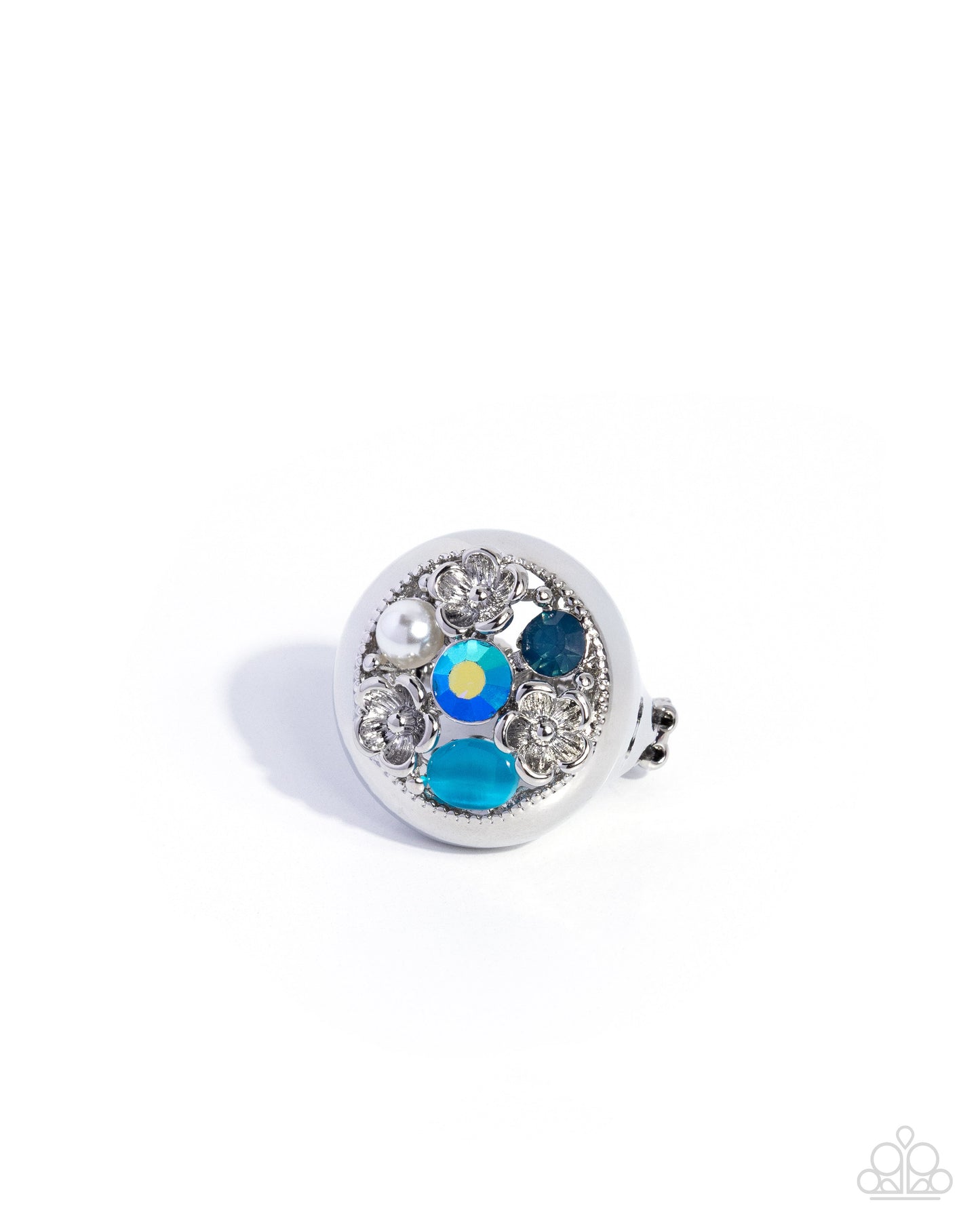 Malibu Mecca - blue - Paparazzi ring