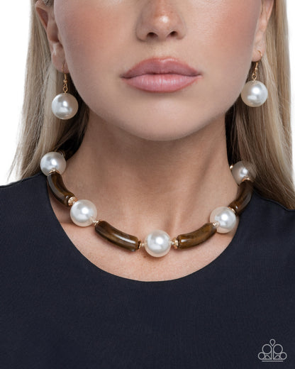 Malibu Memory - brown - Paparazzi necklace