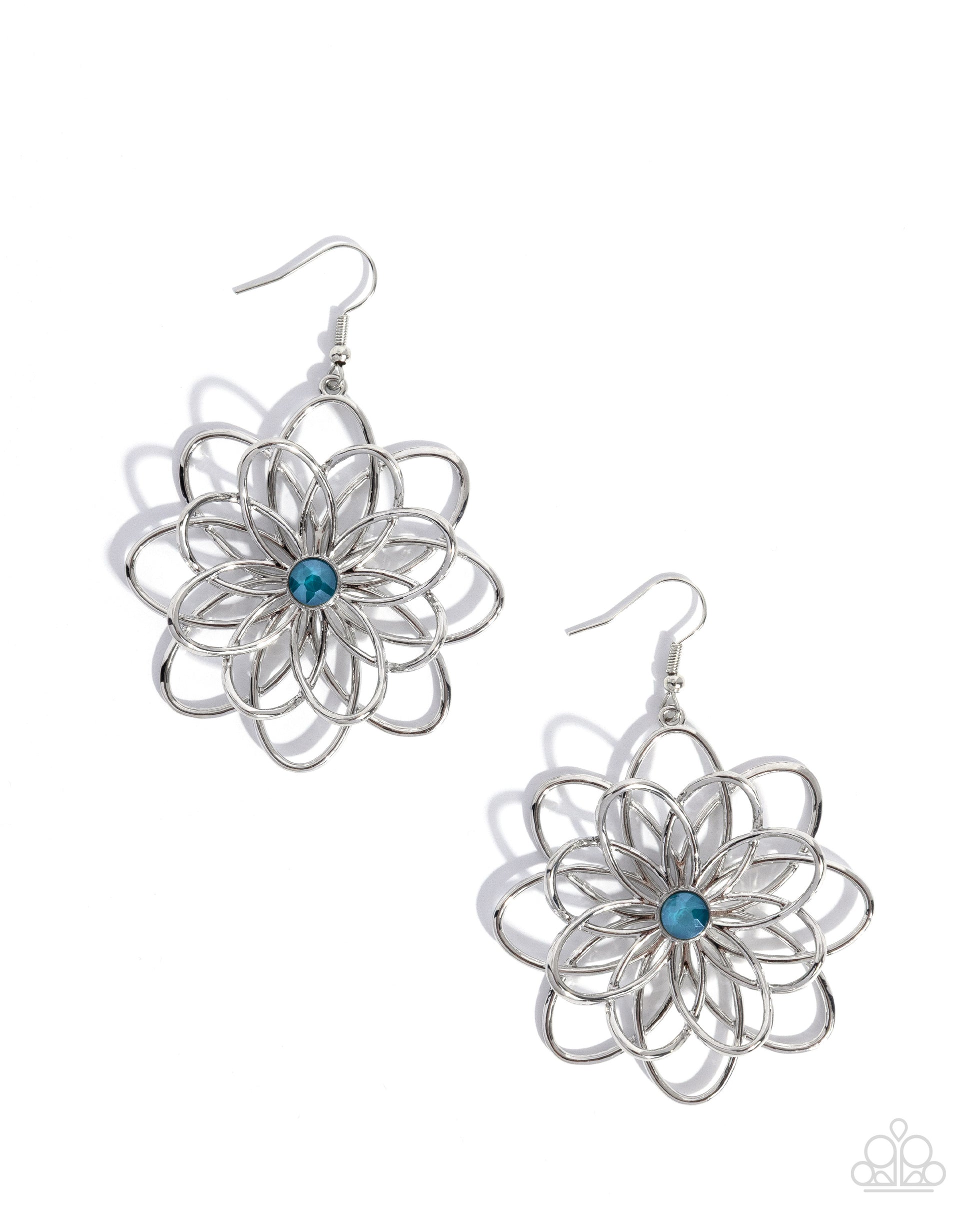 Malibu Mode - blue - Paparazzi earrings