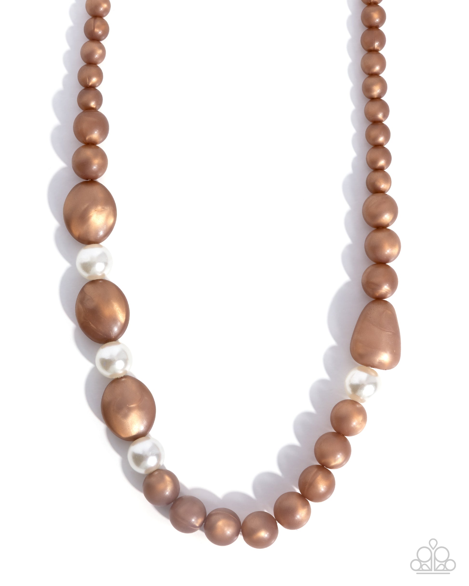 Malibu Mosaic - brown - Paparazzi necklace