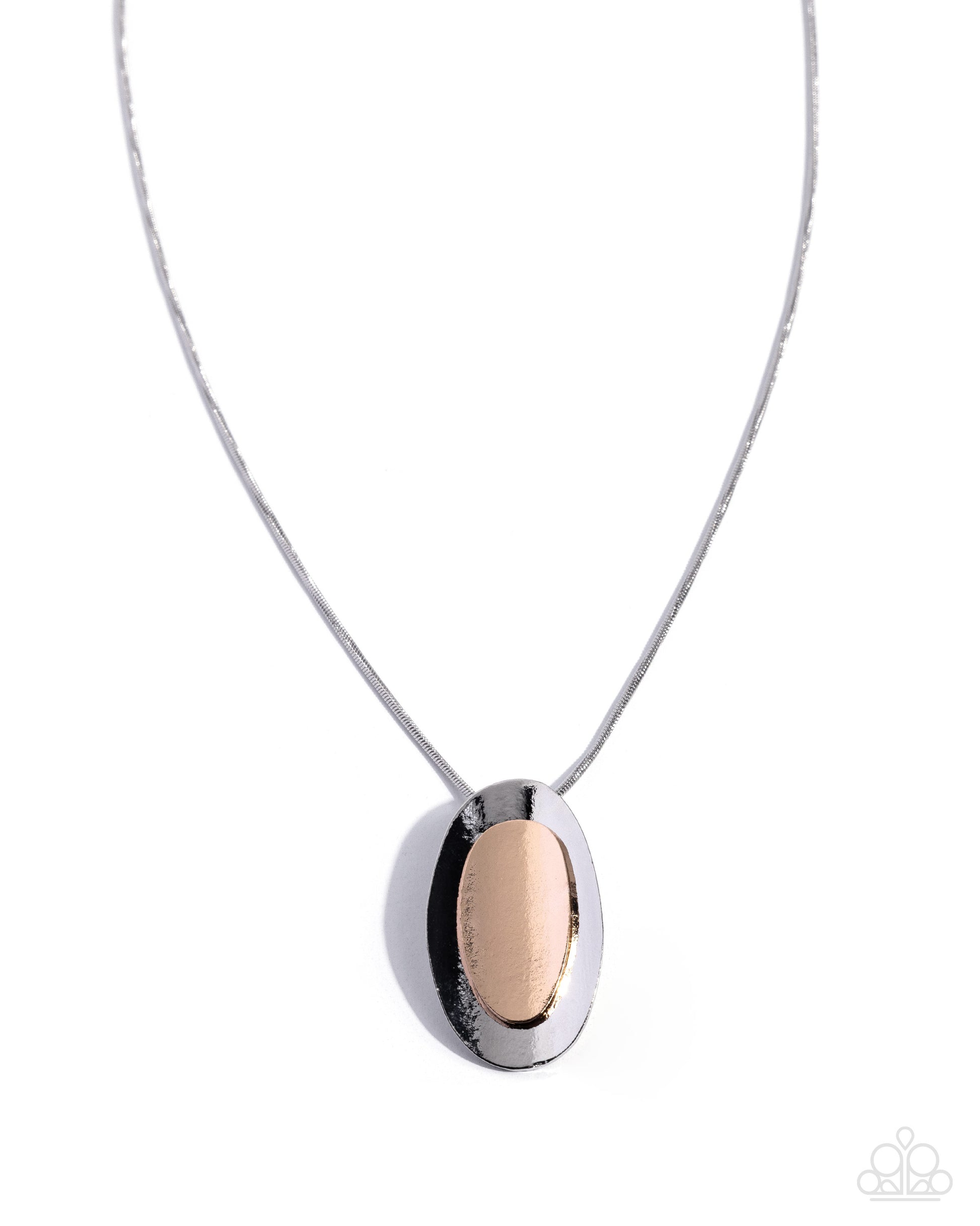 Managerial Makeover - silver - Paparazzi necklace
