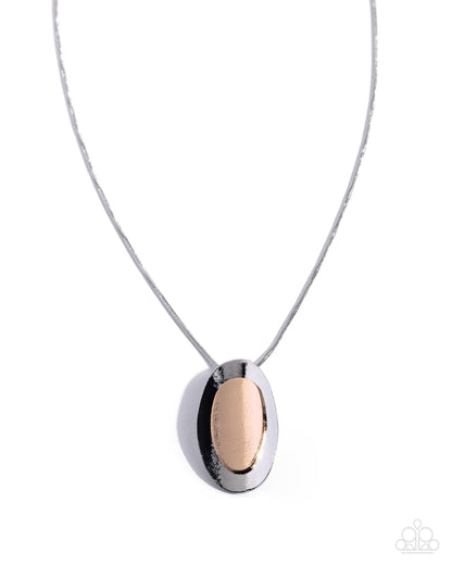 Managerial Makeover - silver - Paparazzi necklace