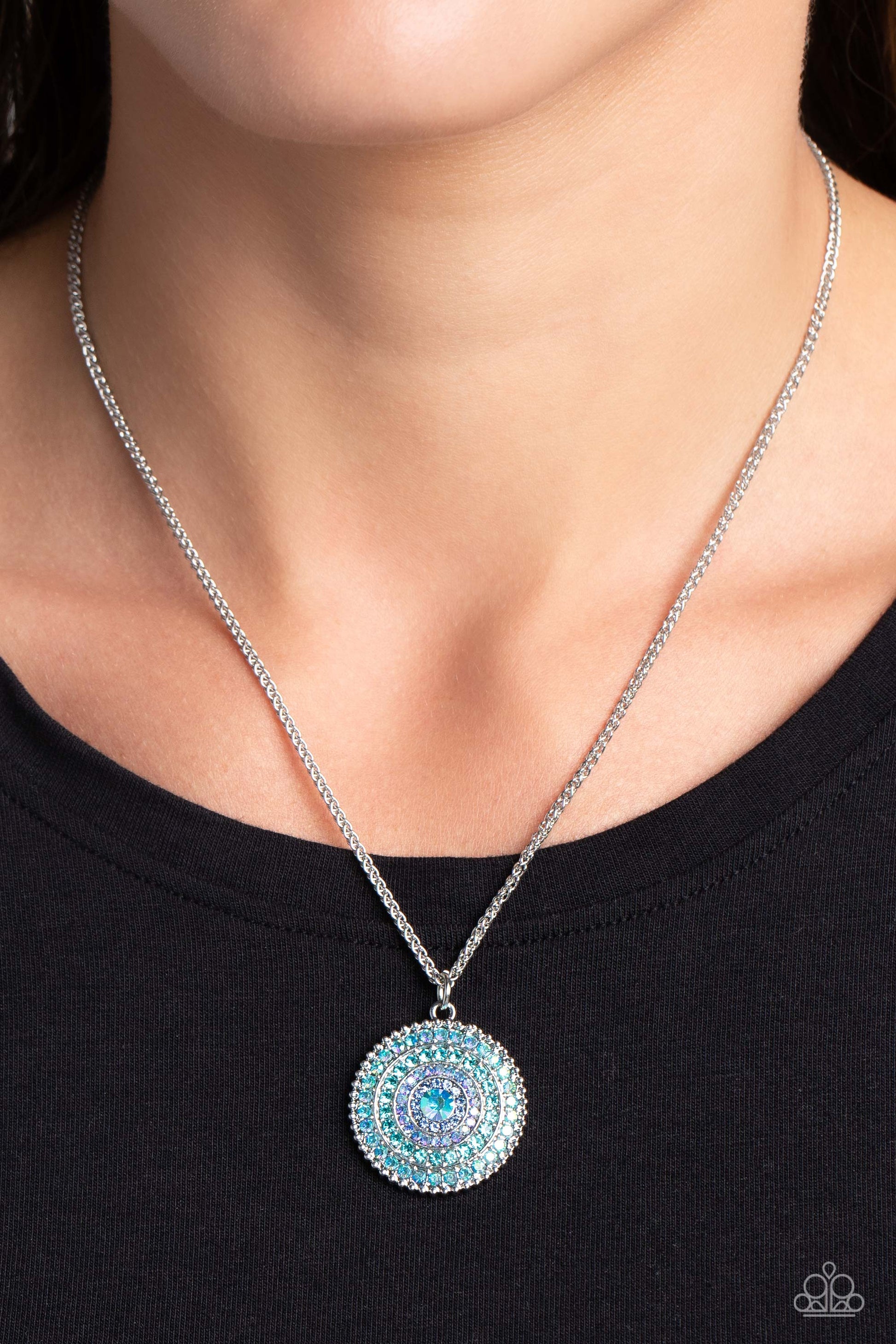 Mandala Masterpiece - blue - Paparazzi necklace