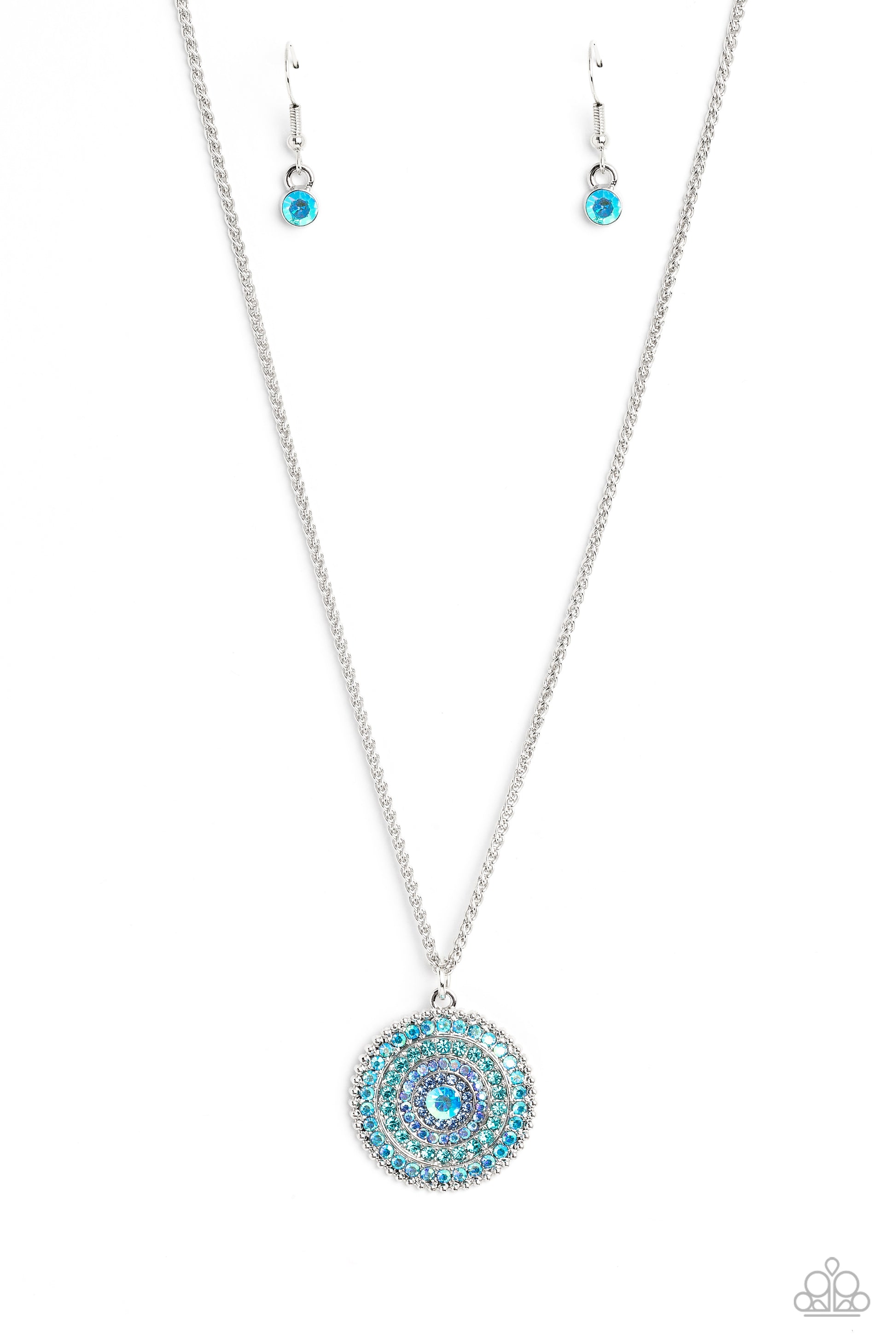 Mandala Masterpiece - blue - Paparazzi necklace
