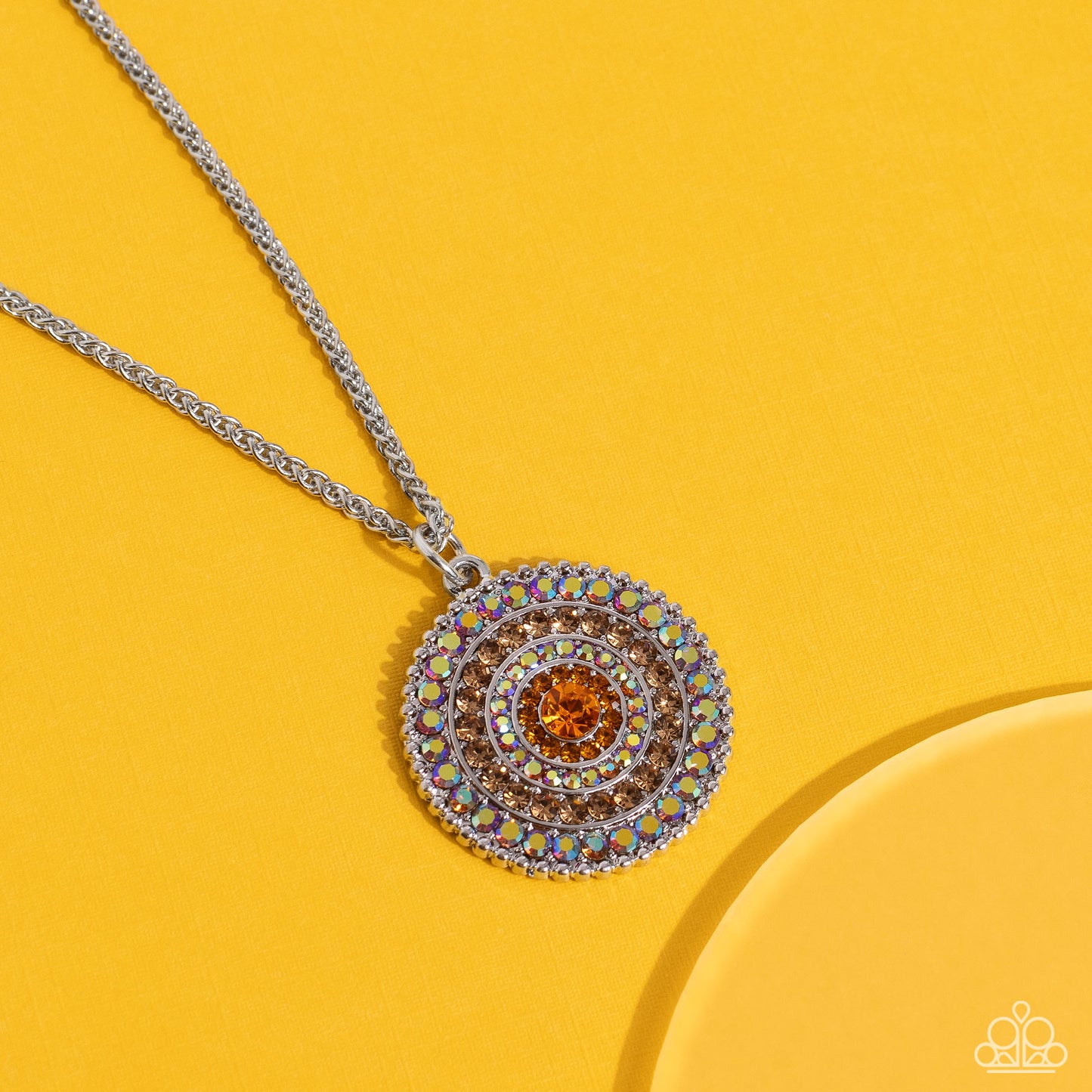 Mandala Masterpiece - orange - Paparazzi necklace