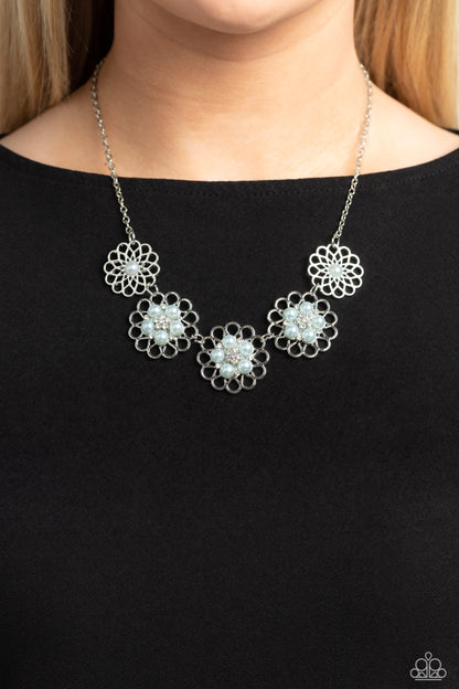 Mandala Mosaic - blue - Paparazzi necklace