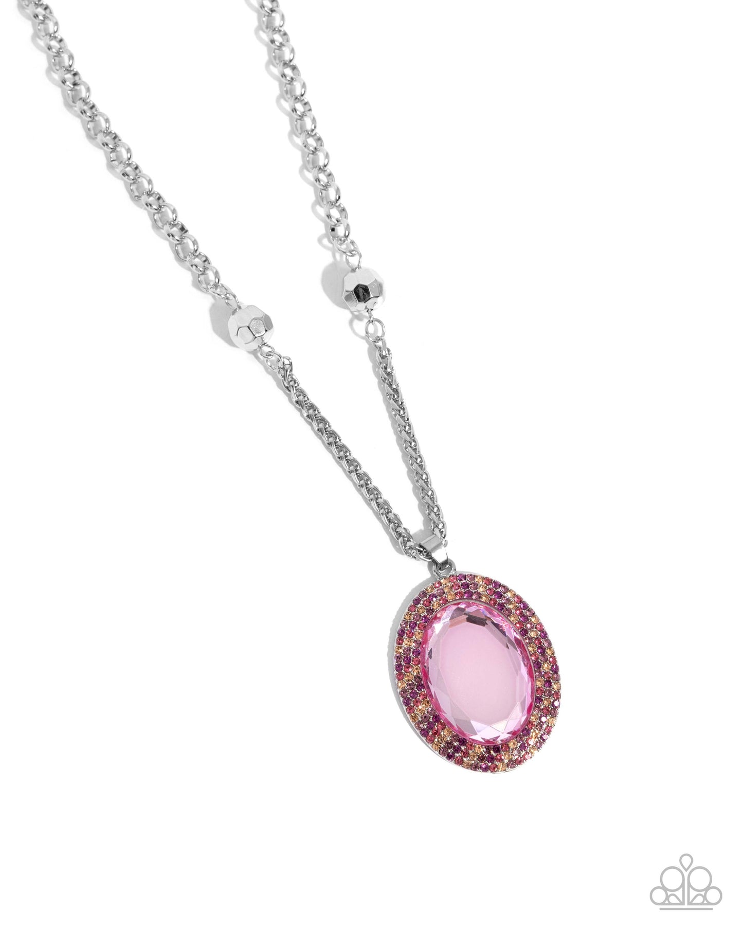 Manufactured Majesty - pink - Paparazzi necklace